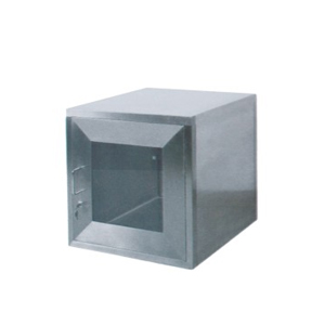 Fenêtre de transfert à verrouillage à double porte