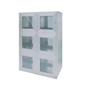 Fenêtre de distribution de six unités